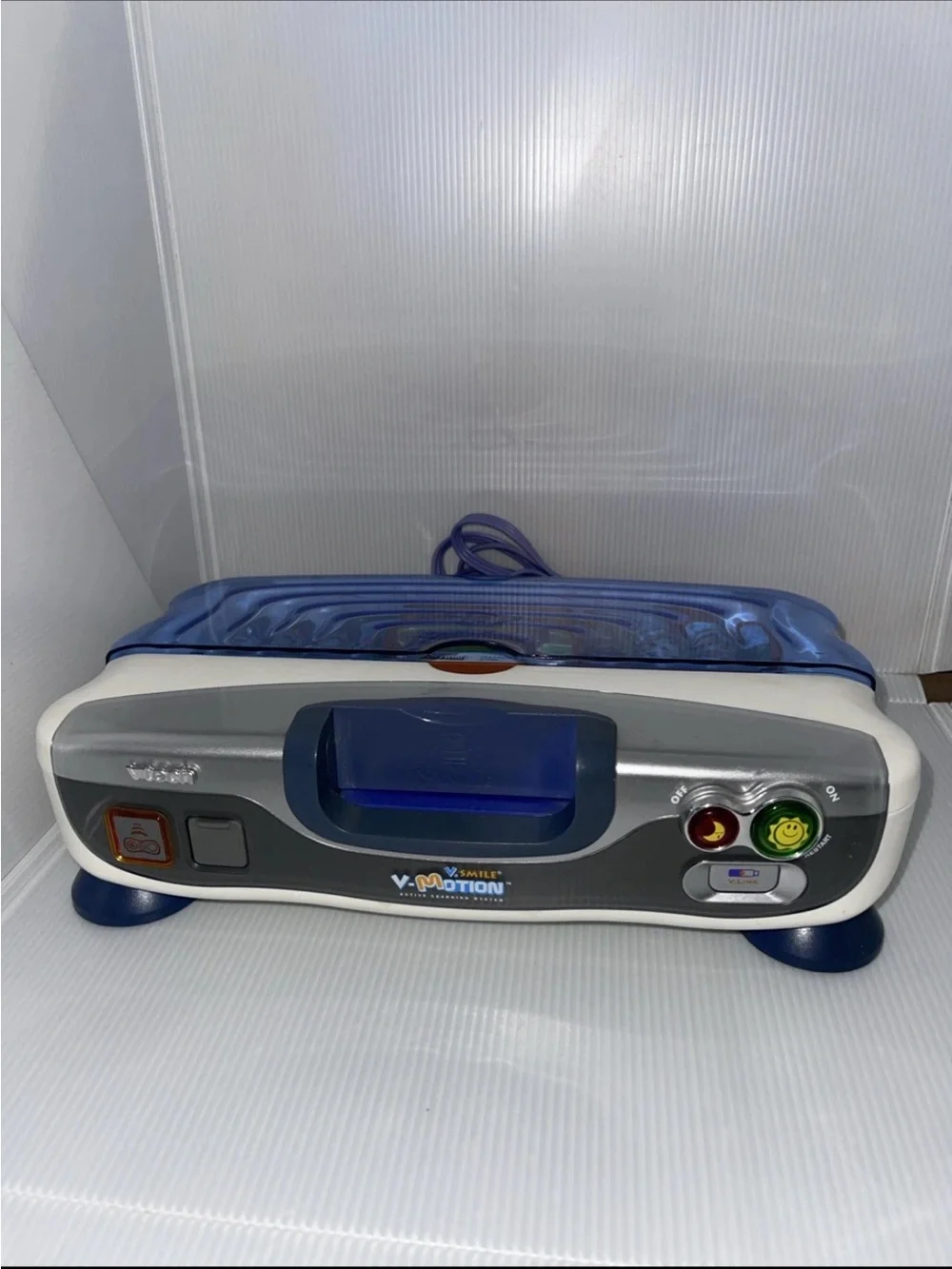 Vtech V.Smile V-Motion Active Learning System Lot -Console & 5 Games Only